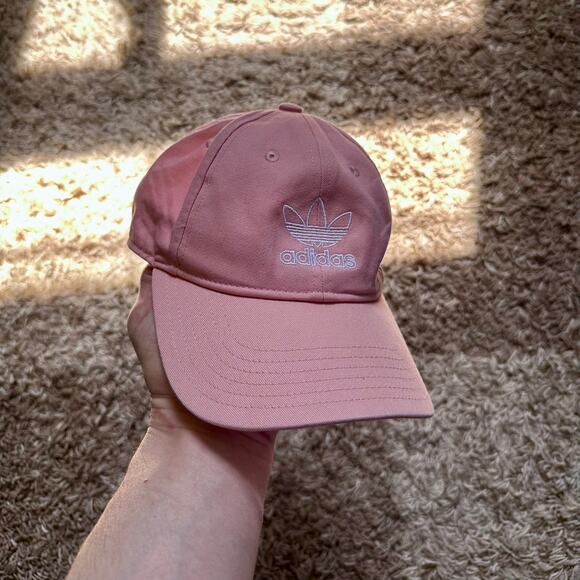 Adidas Pink Cap Logo Y2K 977730-B Women’s - Picture 1 of 5